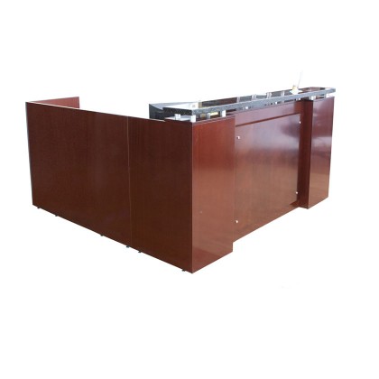 Veneer Reception Desk